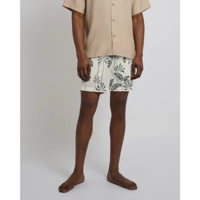 Onia Charles 5 Swim Trunk In Olive Multi