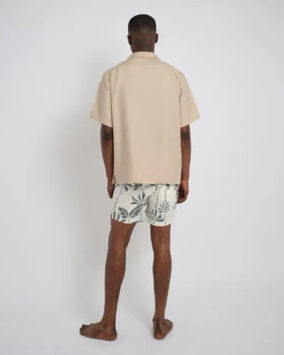 Onia Charles 5 Swim Trunk In Olive Multi