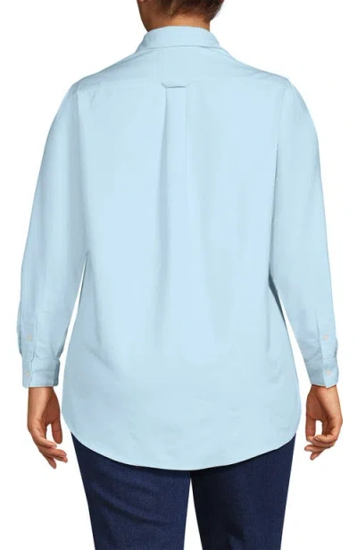 Lands' End Oxford Shirt In Light Blue Sky