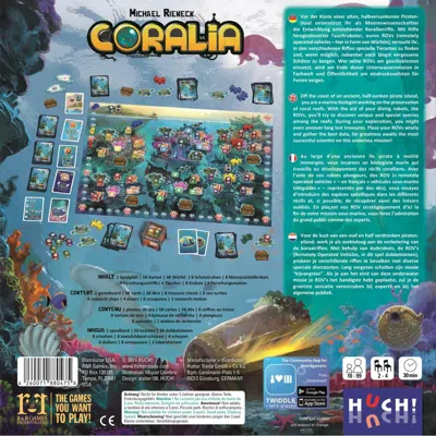 R & R Games Coralia Board Game