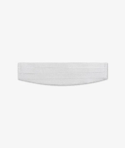 Larusmiani Cummerbund Pois Belt In White