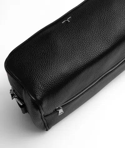 Larusmiani Wash Bag Tzar Luggage In Black