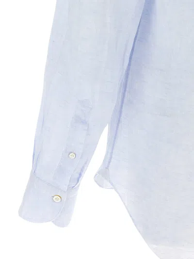 Finamore 1925 Napoli Shirt In Blue