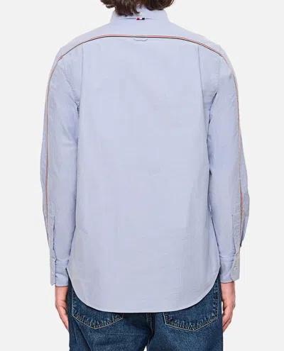 Thom Browne Light Blue Cotton Button-down Shirt