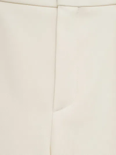 Chloé High-waist Flared Trousers In Nude