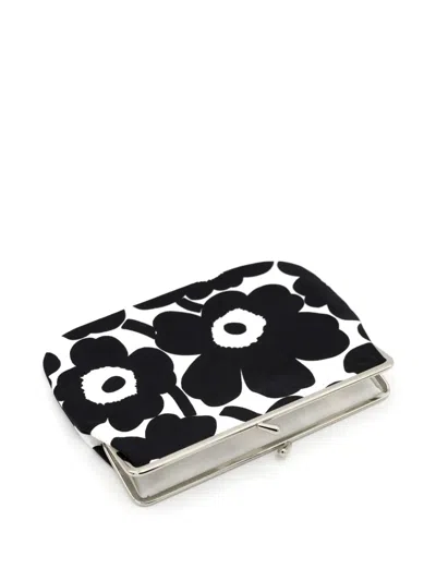 Marimekko Unikko Wallets (set Of Three) In White