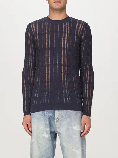 Our Legacy Navy Formal Roundneck Sweater In Blau