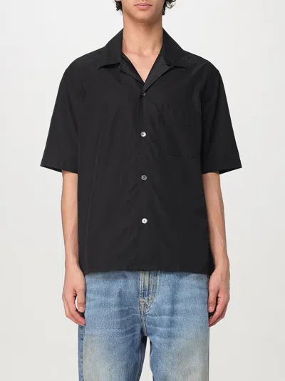 Our Legacy Black Boucle Box Shirt In Brown