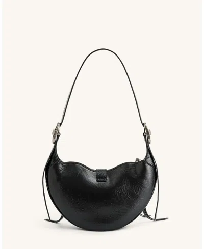 Jw Pei Handbags Tessa Crushed Small Shoulder Bag In Black
