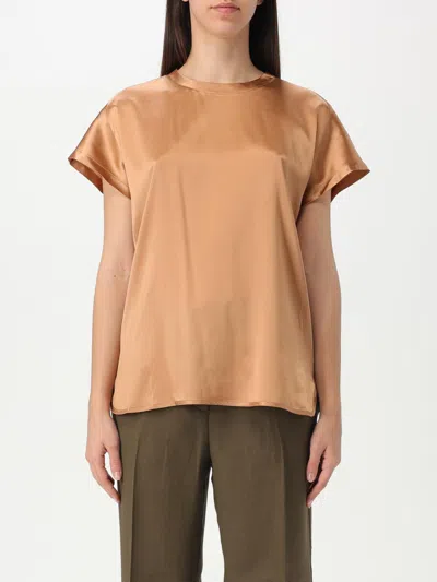 Pinko T-shirt  Woman Color Brown In Orange