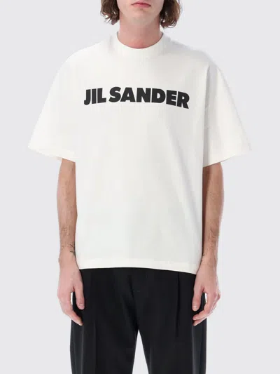Jil Sander White Cotton T-shirt