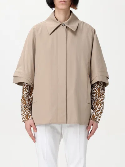 Max Mara Coat  Woman Color Natural In Natural
