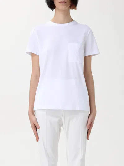 Max Mara Logo T-shirt In White