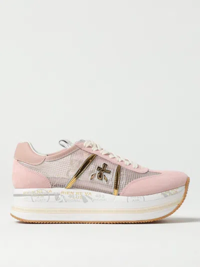 Premiata Zapatillas - Color Carne Y Neutral In Pink