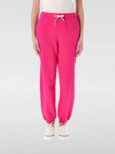 Polo Ralph Lauren Womens Ankle Athletic Jogger In Fuchsia