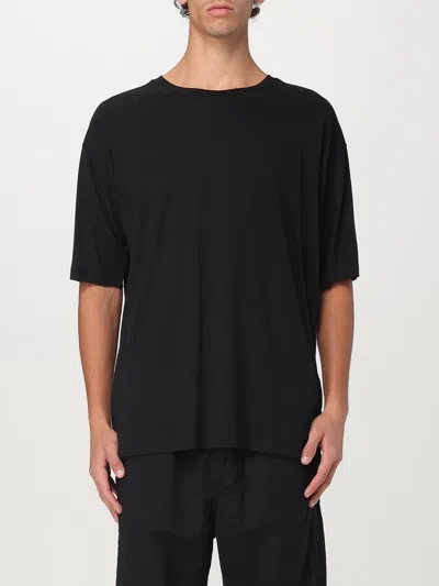 Thom Krom Worked Tshirt In Schwarz