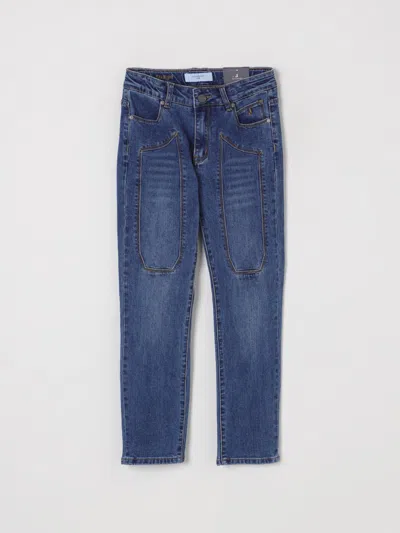 Jeckerson Jeans  Kids Color Denim In Denim