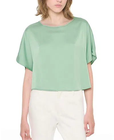 As By Df Matcha Short-sleeve Top In Matcha