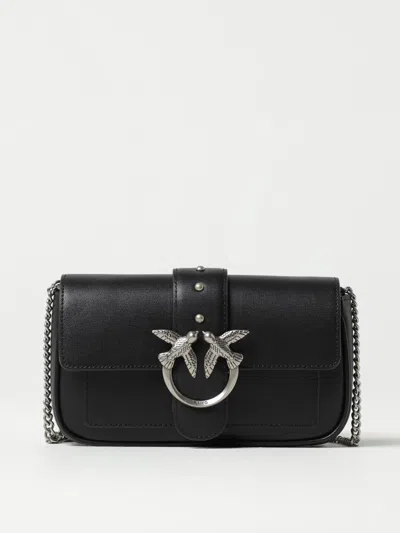 Pinko Love Chain Linked Crossbody Bag In Schwarz 1