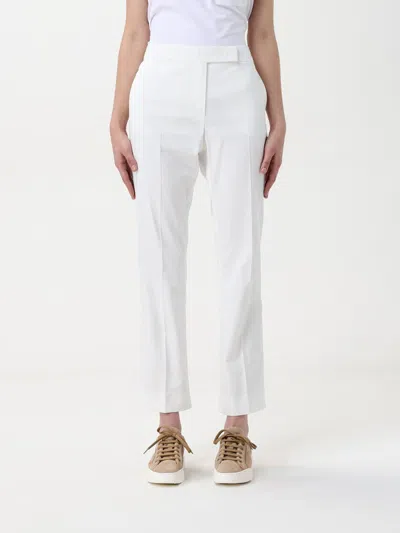 Max Mara Pants  Woman Color White In Weiss