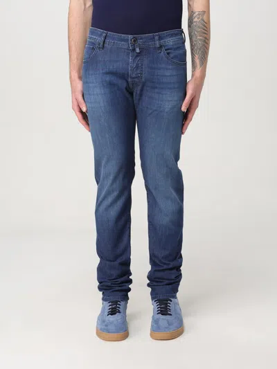 Jacob Cohen Blue Cotton Jeans In Denim