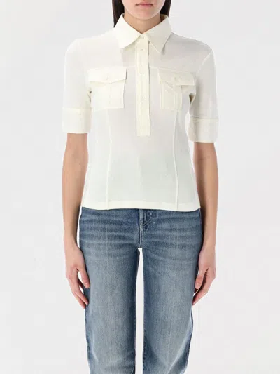 POLO衫 CHLOÉ 女士 颜色 奶油色