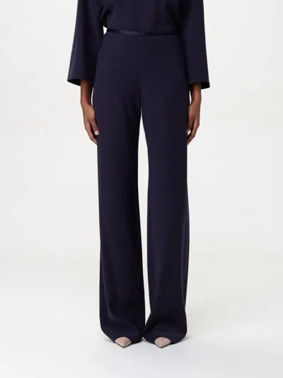 Emporio Armani Women's Tailored Trousers In Blue