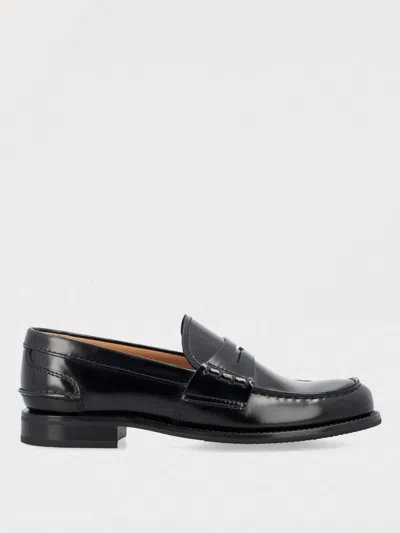 Church's Pembrey W 5 Polished Fumè Loafer In Schwarz