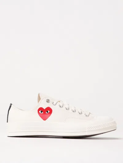 Comme Des Garçons Play X Converse Heart Chuck 70 Sneakers In Weiss