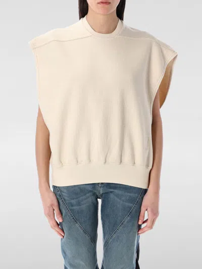 Rick Owens Drkshdw Drkshdw By Rick Owens Sl Jumbo Tatlin Sweater In Beige
