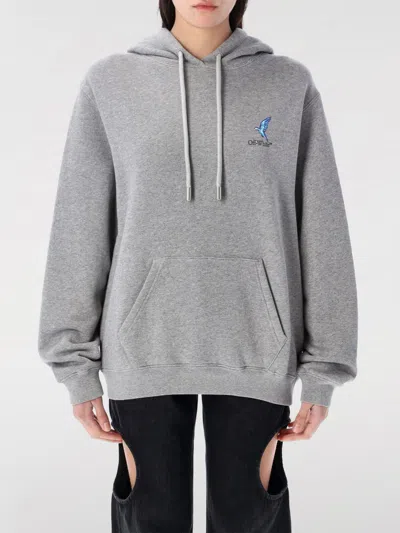 Off-white Harrow Hoodie In Grau