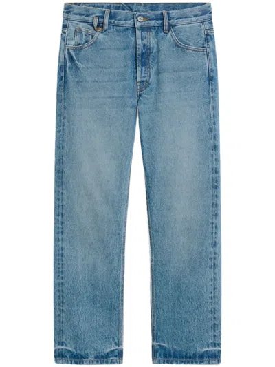 Jacquemus Cotton Jeans In Blue