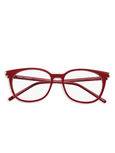 Saint Laurent Full Frame Plain Mirror In Red