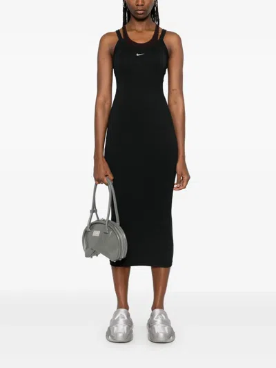 Nike Tank Midi Dress In Black