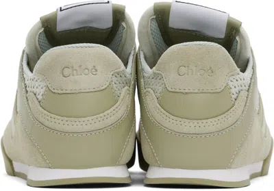 Chloé Women Kick Sneakers In Gold