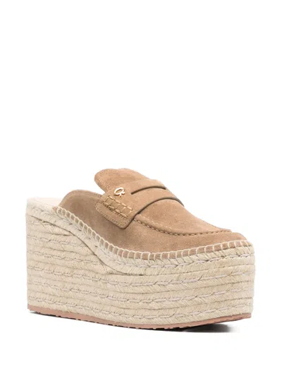 Gianvito Rossi Maxilla Espadrillas In Neutrals