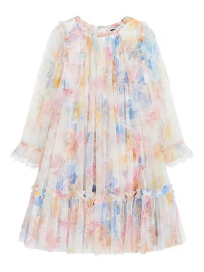 花卉印花连衣裙