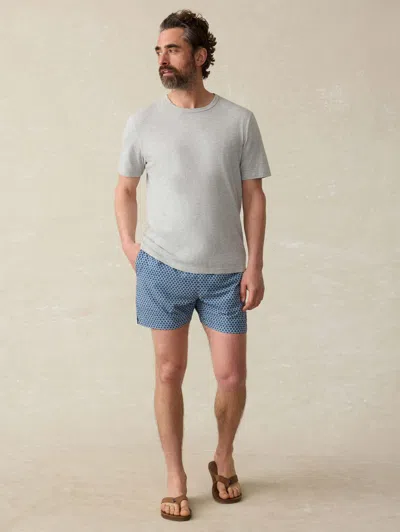 Faherty Shortlite Swim Trunks In Blue