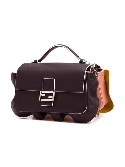 Shop Fendi Micro 'double Baguette' Crossbody Bag