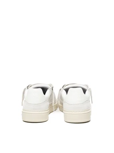 Represent Leather-panelled Sneakers In White