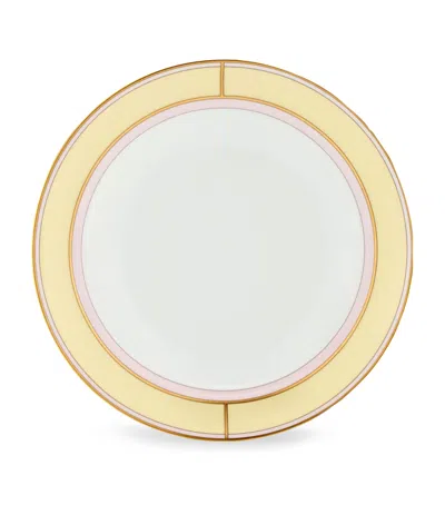 Ginori 1735 Porcelain Colonna Diva Giallo Soup Plate
