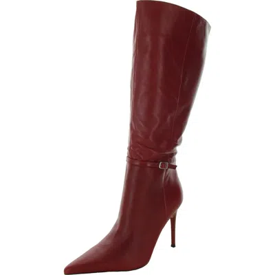 Steve Madden Voca Womens Leather Tall Knee-high Boots In Multi
