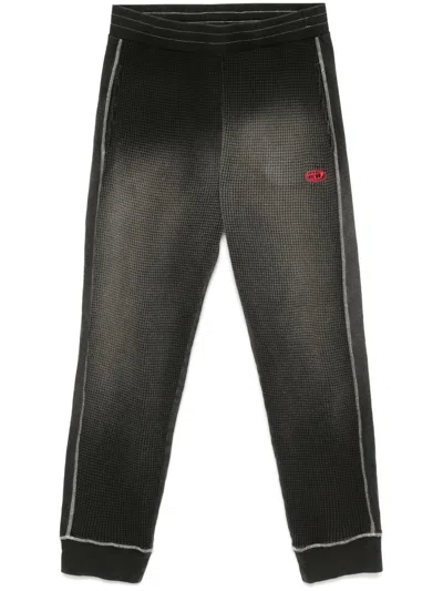 Diesel Elastic Waist Track Pants In 02