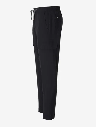 Marco Pescarolo Tapered Trousers In Midnight Blue