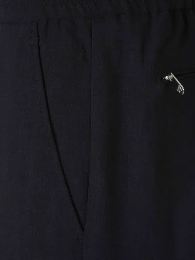 Marco Pescarolo Tapered Trousers In Midnight Blue