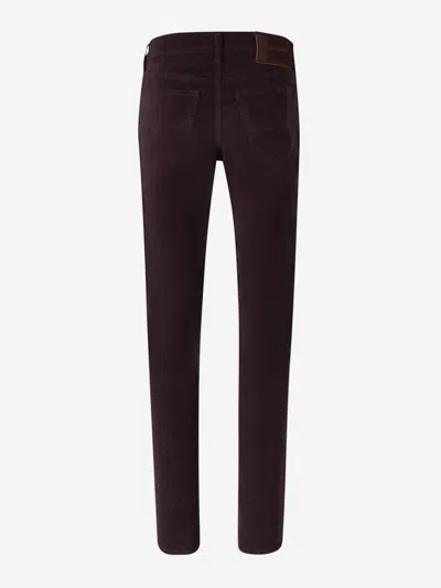 Jacob Cohen Bard Trousers In Violeta