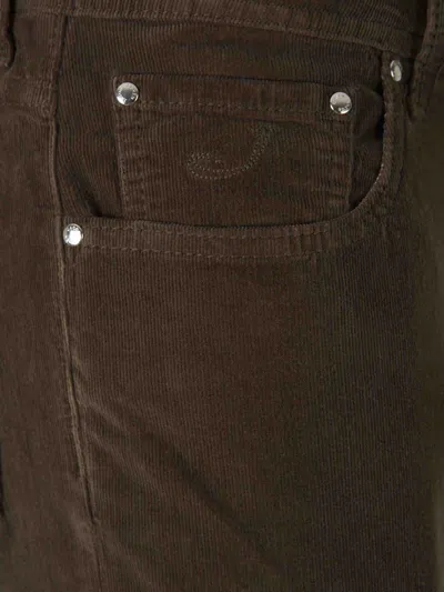 Jacob Cohen `nick` 5-pocket Slim Fit Jeans In Brown