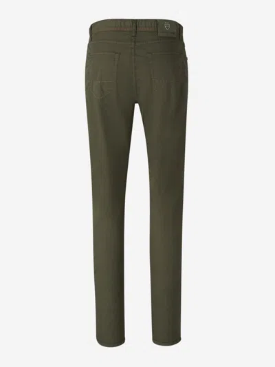 Richard J Brown Richard J. Brown Straight Fit Jeans In Military Green