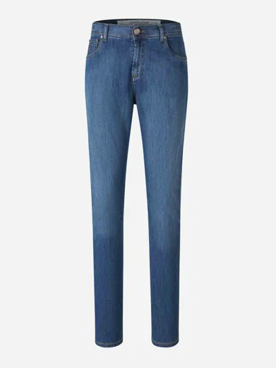 Richard J Brown Richard J. Brown Straight Fit Jeans In Denim Dark Blue