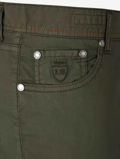 Richard J Brown Richard J. Brown Straight Fit Jeans In Military Green